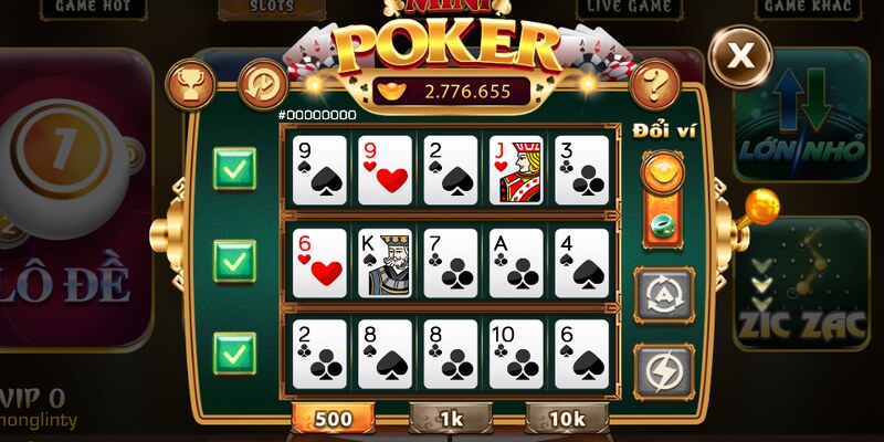 Thủ Thuật Chơi Mini Poker Để Làm Giàu Nhanh Chóng 5 Một vài lưu ý để thành công khi chơi mini poker