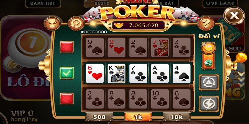 Thủ Thuật Chơi Mini Poker Để Làm Giàu Nhanh Chóng 2 các thủ thuật chơi mini poker