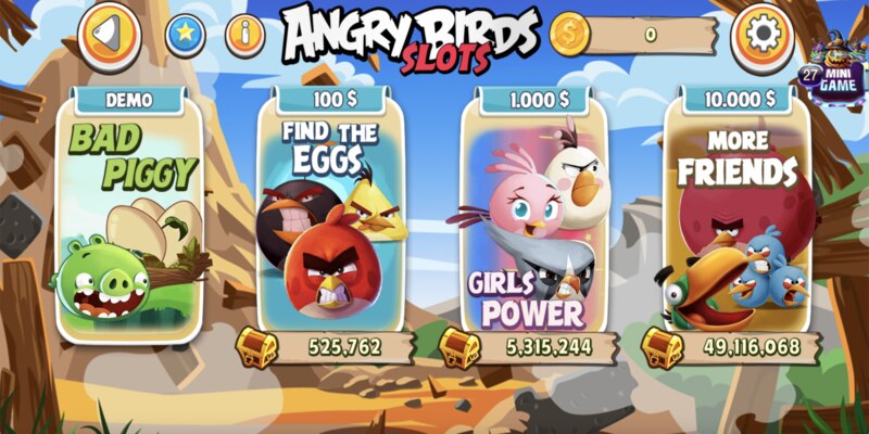 Làm sao chơi Angry birds trong Iwin một cách hiệu quả? 2 slots game Angry birds