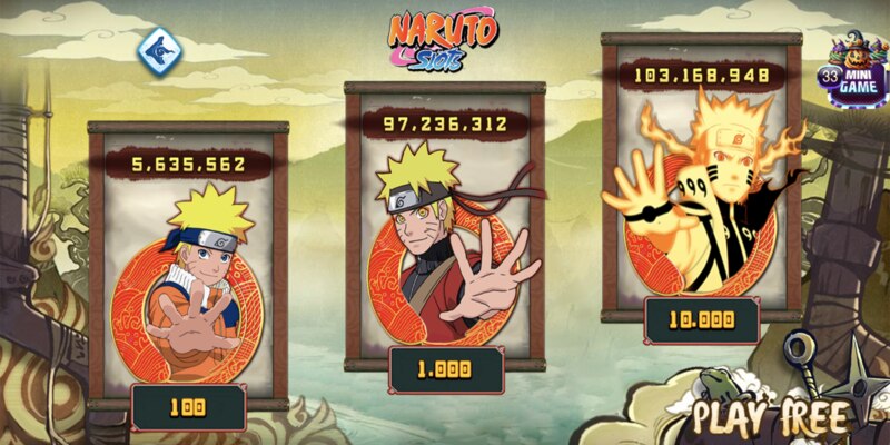Cách Chơi Naruto Iwin Ăn Thưởng Đậm Dành Cho Tân Thủ 2 về tựa game Naruto slot
