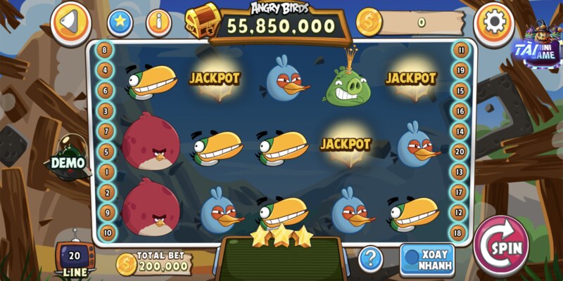 Làm sao chơi Angry birds trong Iwin một cách hiệu quả? 3 biểu tượng đặc biệt trong Angry birds