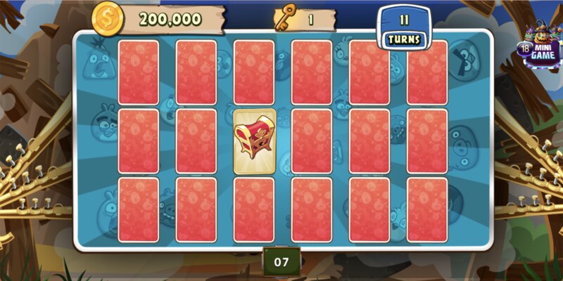 Làm sao chơi Angry birds trong Iwin một cách hiệu quả? 5 Kích hoạt tính năng chơi Mini game lật bài