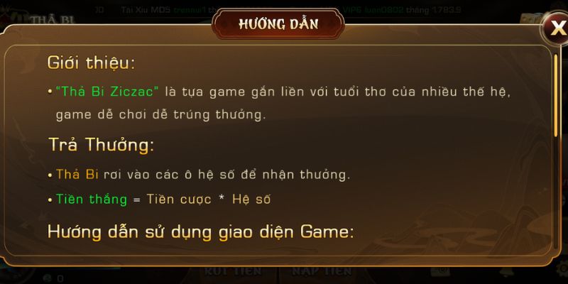 Game Zic Zac Iwin Club – Trải nghiệm trò chơi thả bi đỉnh cao 2 Luật chơi Ziczac Iwin Club